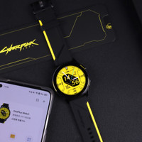 OnePlus Watch Cyberpunk 2077 Limited Edition Watch with Charger Holder