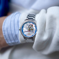 Welly Merck X Gundam RX-78-2 Limited Edition Watch Showcase | Panda Wagon