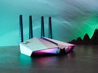ASUS x Demon Slayer (Kimetsu no Yaiba) Inosuke Hashibira RT-AX82U / Zenitsu Agatsuma RT-AX86U WiFi Router Computer Accessory Panda Wagon
