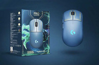Logitech x League of Legends Hextech Limited Edition PRO Wireless Mouse with G840 XL Gaming Mouse Pad League of Legends Panda Wagon