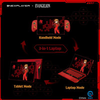  OneXPlayer X1 Pro x Neon Genesis Evangelion Unit-02 Asuka Special Edition 64G+2T 3-in-1 Handheld Gaming Laptop 