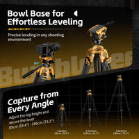  SmallRig x Transformers BumbleBee Edition Fluid Head Tripod AD-01 