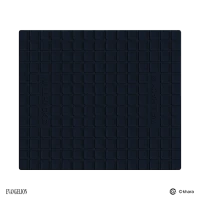 High-Density Rubber Base of WallHack SP005 Evangelion Rei Ayanomi Glass Mousepad | Panda Wagon
