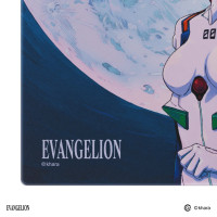 Wallhack x Evangelion SP005 Rei Ayanami Glass Mousepad | Panda Wagon