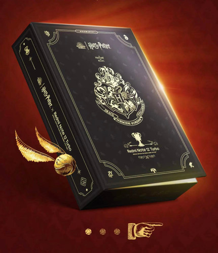 Xiaomi Redmi Note 12 Turbo Harry Potter Special Edition Smartphone Giftbox Panda Wagon