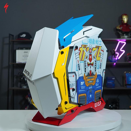 Lightening MOD Gundam Themed PC Case Jonsbo MOD 3 