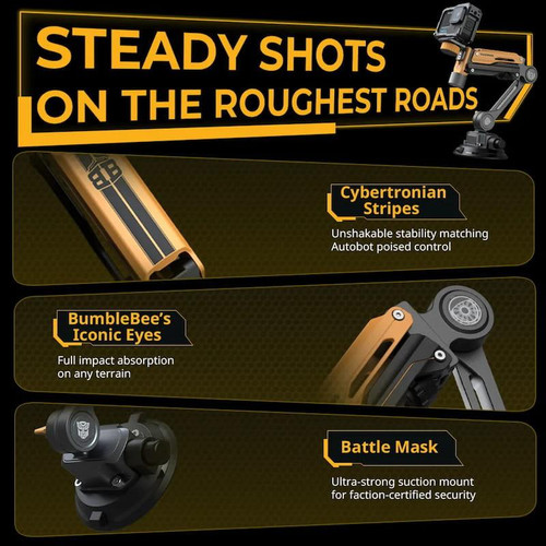  SmallRig x Transformers BumbleBee Edition Gimbals Sling Handle for DJI RS 2 / RSC 2 / RS 3 / RS 3 Pro / RS 3 Mini / RS 4 / RS 4 Pro / RS 4 Mini 