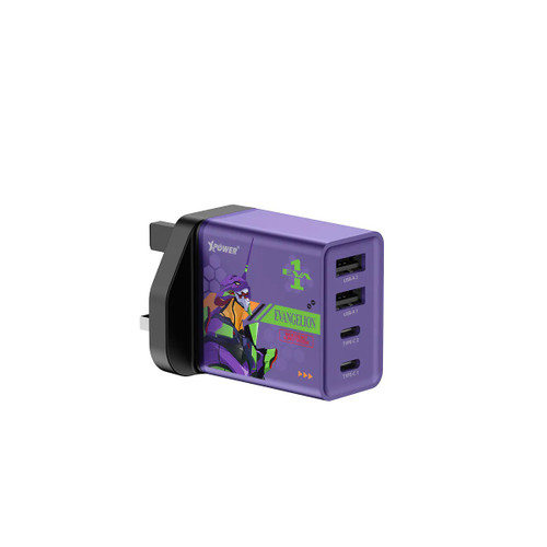 XPower x Evangelion EVA Edition PD 30W Fast Charging Multi-port Desktop Charger
