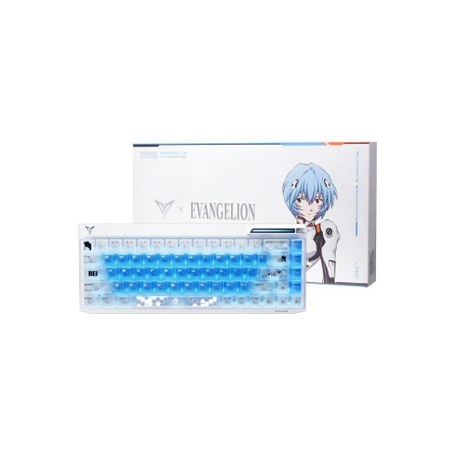 Flydigi FS68 Evangelion Rei Ayanami Gaming Keyboard