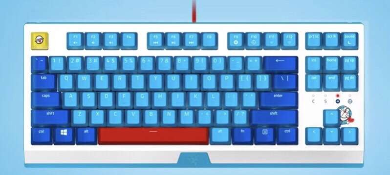 RAZER x Doraemon 50th Anniversary BlackWidow x Tournament Gaming