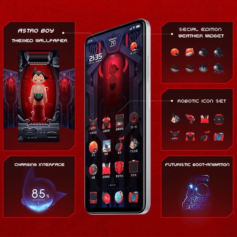 Redmi x Astro Boy Note 11T Pro + Limited Edition Smartphone