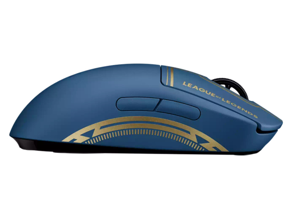 Logitech x League of Legends Hextech Limited Edition PRO Wireless Mouse with G840 XL Gaming Mouse Pad League of Legends Panda Wagon
