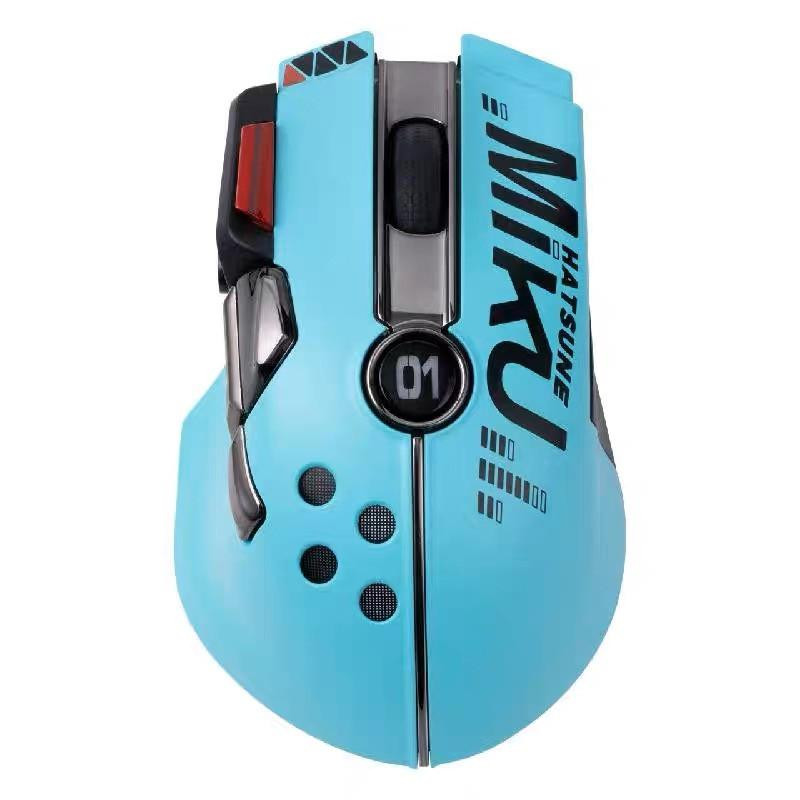 初音ミク　萌えワイヤレスマウス Moeyu x Vocaloid Hatsune Miku RGB Wireless Mouse