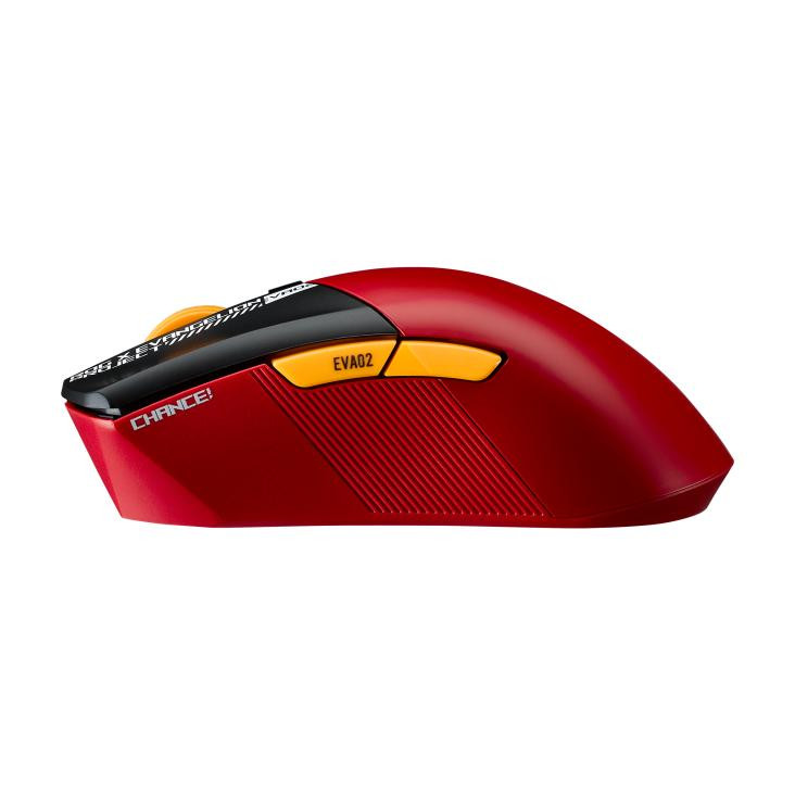 ROG (Republic of Gamers) ROG x EVA (Neon Genesis Evangelion) Unit-02 ROG Gladius III Wireless Mouse 
