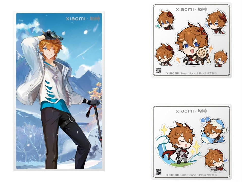 Redmi Xiaomi Redmi x Genshin Impact Collaboration Childe Tartaglia Limited Edition Smart Band Pro 8 