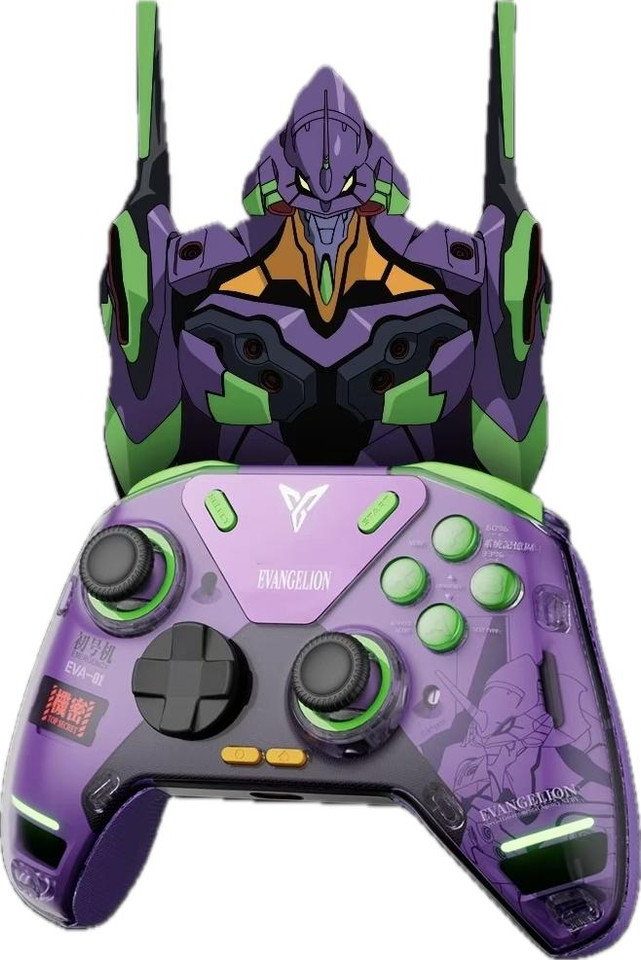  Flydigi Apex 4 x Neon Genesis Evangelion EVA-01 Wireless Gaming Controller 