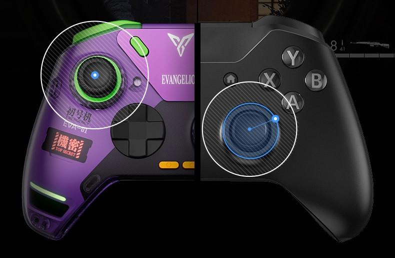 【美品】Flydigi Apex 4 EVA Edition 初号機モデル Flydigi Apex 4 Evangelion EVA-01 Gaming Controller for PC/iOS