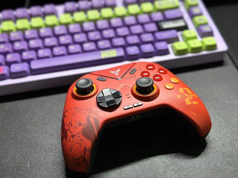  Flydigi Vader 3 Pro  x Neon Genesis Evangelion Asuka Langley Sohryu Wireless Gaming Controller 