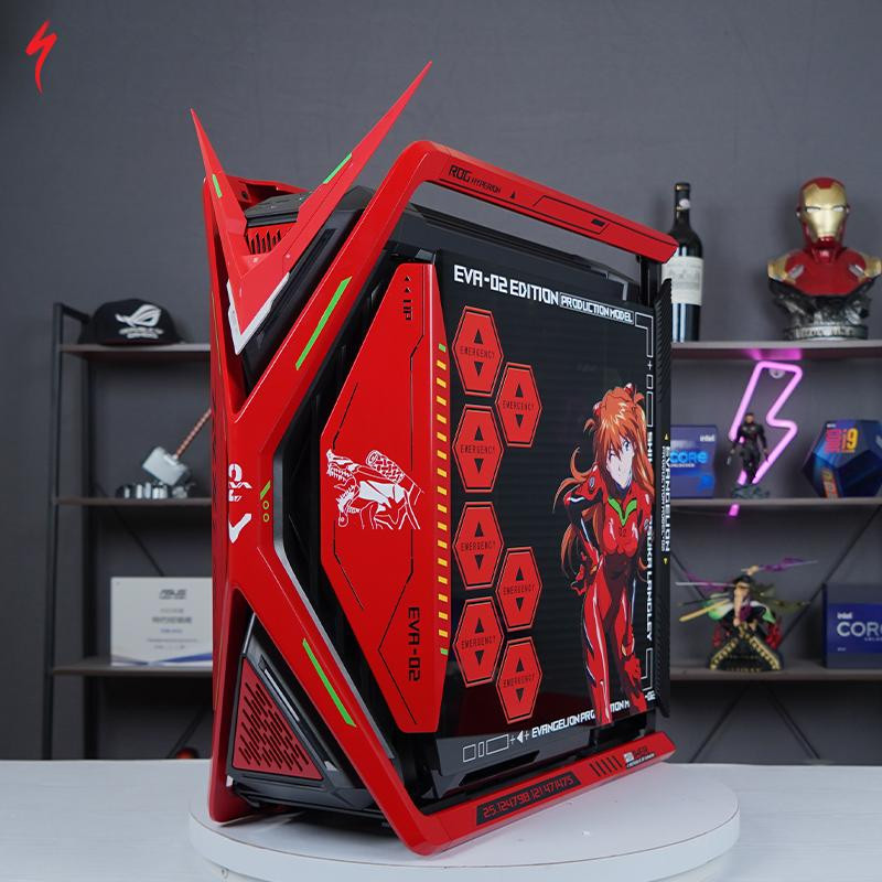 ASUS ROG Hyperion GR701 Evangelion PC Case | EVA-02 Asuka Edition