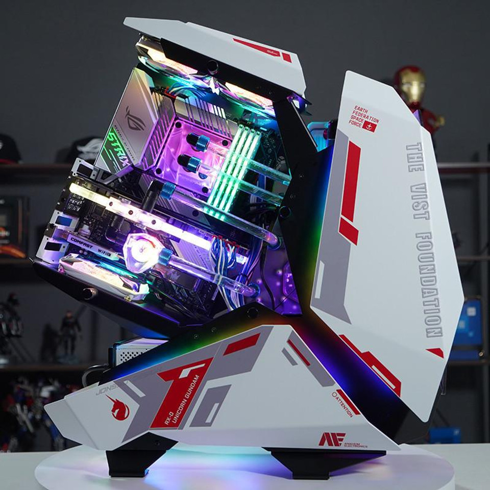 Lightening MOD RX-0 Unicorn Gundam PC Case Jonsbo MOD 5 