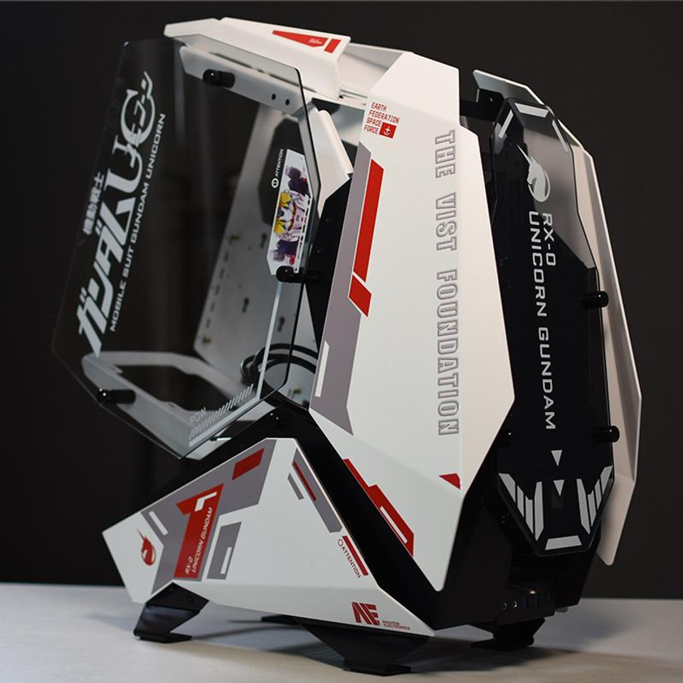 Lightening MOD RX-0 Unicorn Gundam PC Case Jonsbo MOD 5 