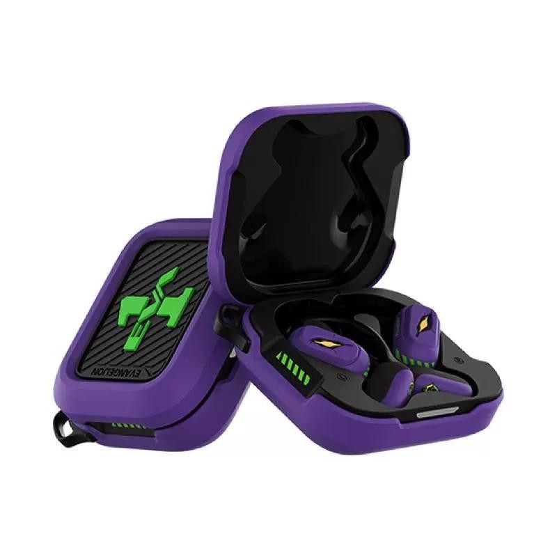 STUMPE x Evangelion EVA-01 Wireless Bluetooth Earbuds