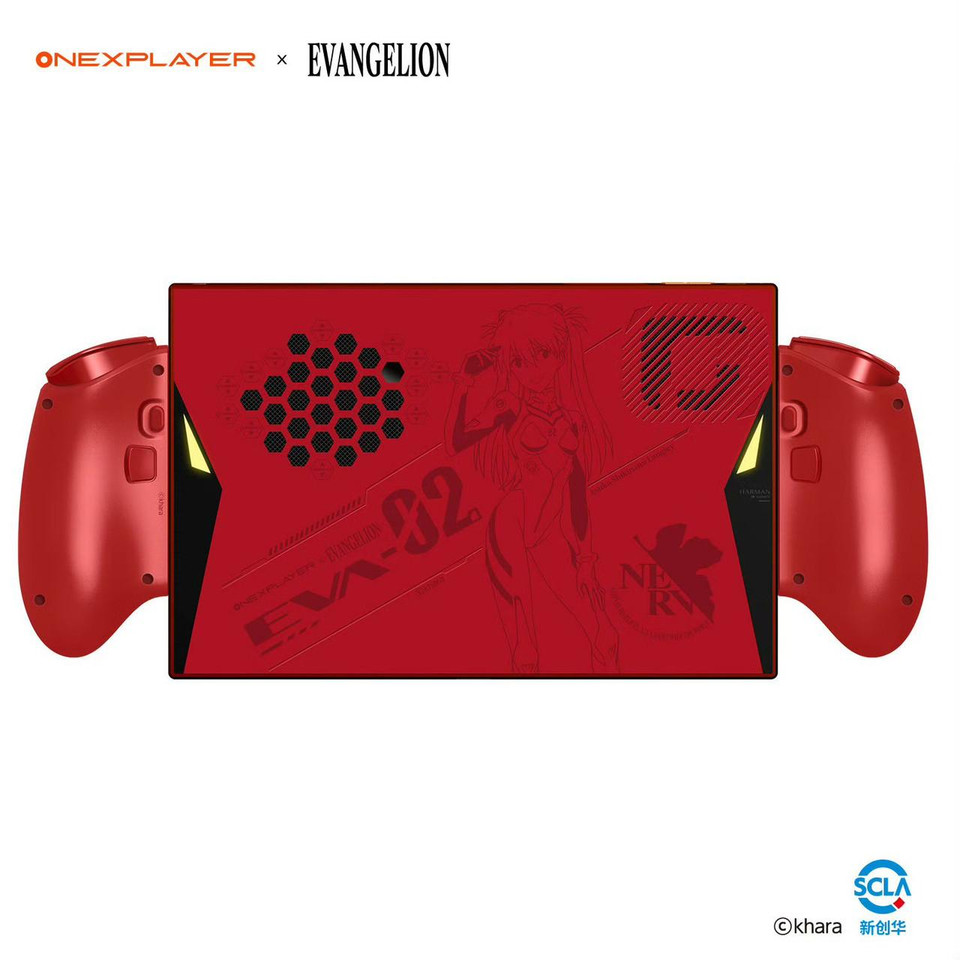  OneXPlayer X1 Pro x Neon Genesis Evangelion Unit-02 Asuka Special Edition 64G+2T 3-in-1 Handheld Gaming Laptop 
