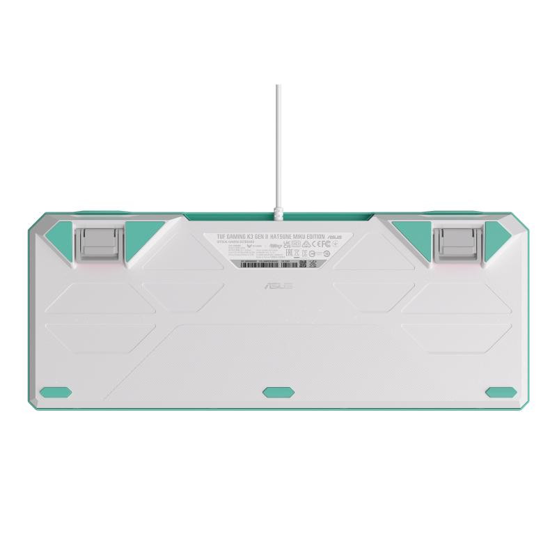 ASUS x Hatsune Miku TUF Gaming K3 Gen II RGB Mechanical Keyboard