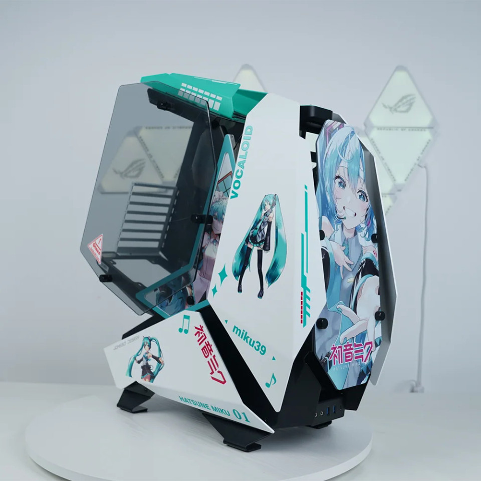 Hatsune Miku Computer Case Jonsbo MOD 5 | Panda Wagon Hatsune Miku Computer Case Jonsbo MOD 5 | Panda Wagon