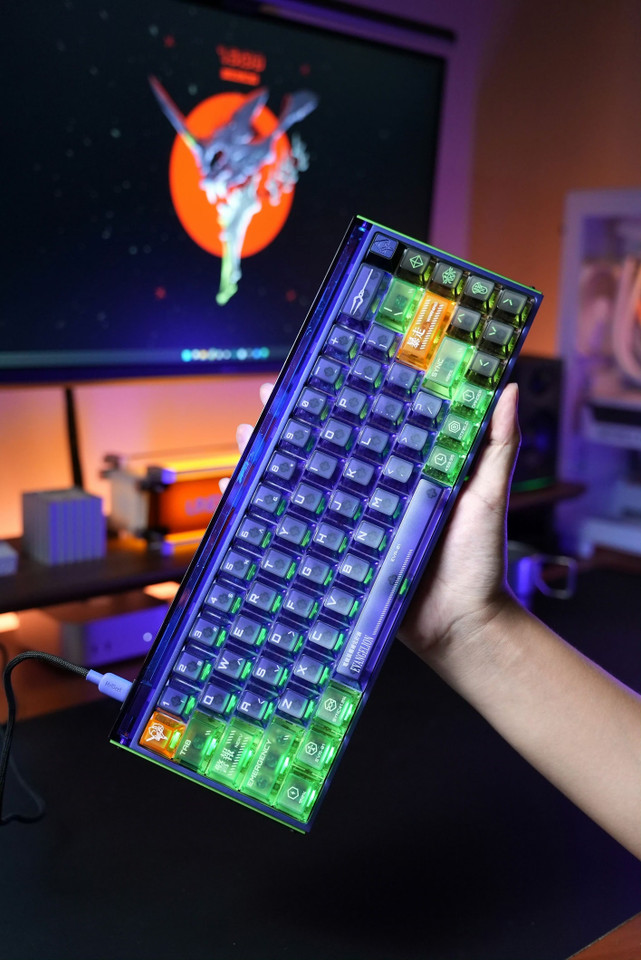 MelGeek Evangelion MADE68 Ultra EVA-01 Mechanic Gaming Keyboard | Panda Wagon