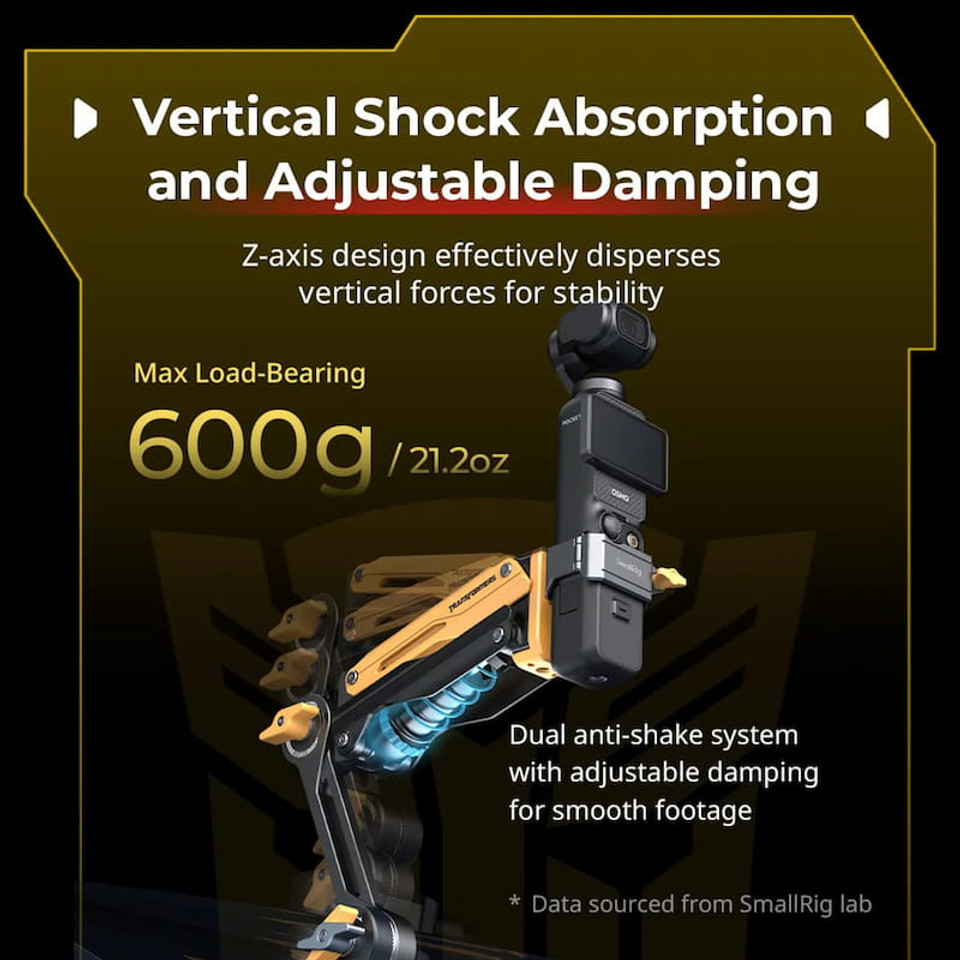SmallRig x Transformers BumbleBee Edition Gimbals Sling Handle | Panda Wagon SmallRig x Transformers BumbleBee Edition Gimbals Sling Handle | Panda Wagon