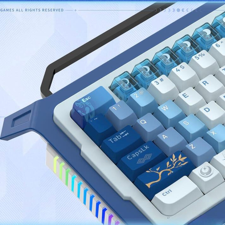 Bilibili x Wuthering Waves Iuno Edition RGB Mechanical Keyboard | Panda Wagon