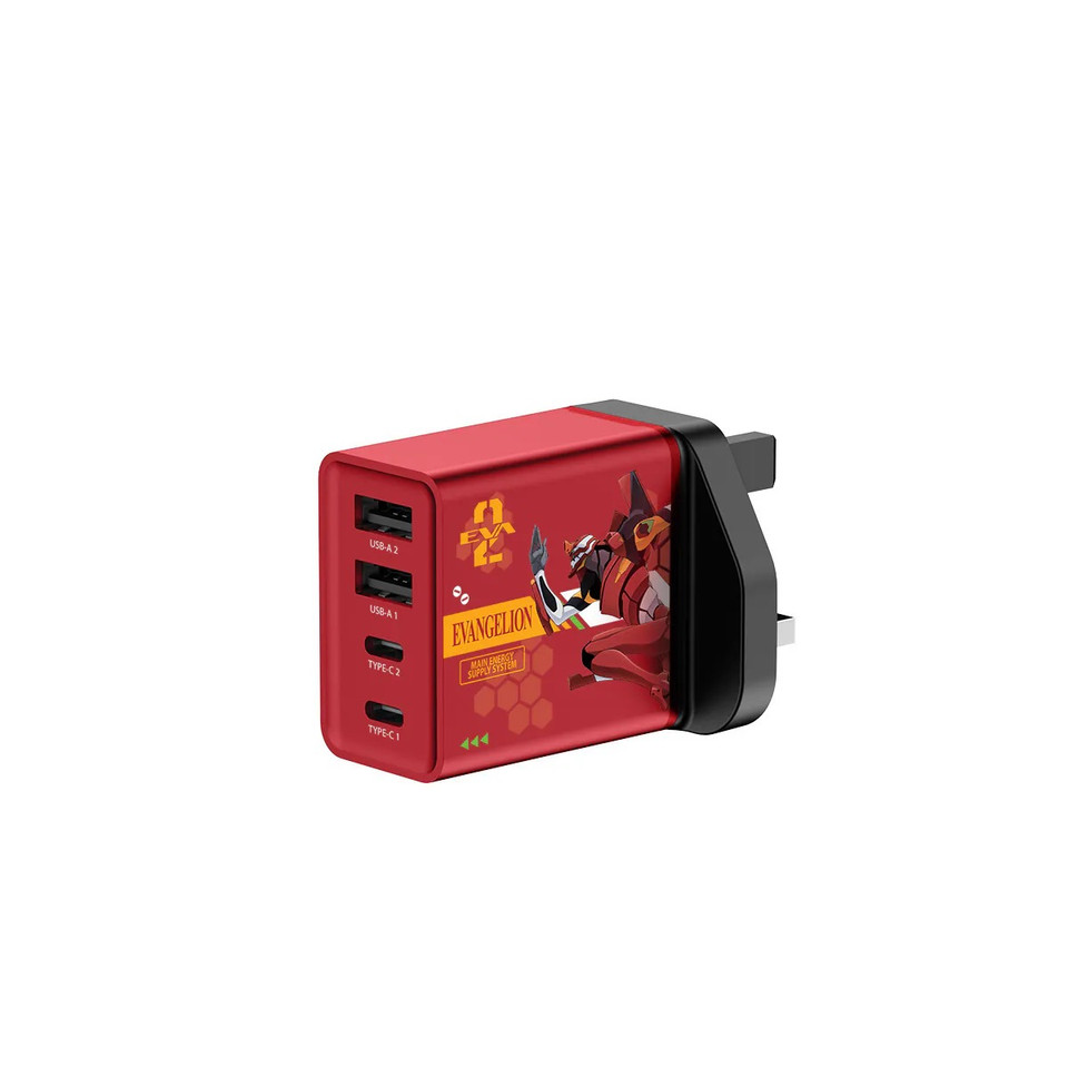 XPower x Evangelion EVA Edition PD 30W Fast Charging Multi-port Desktop Charger