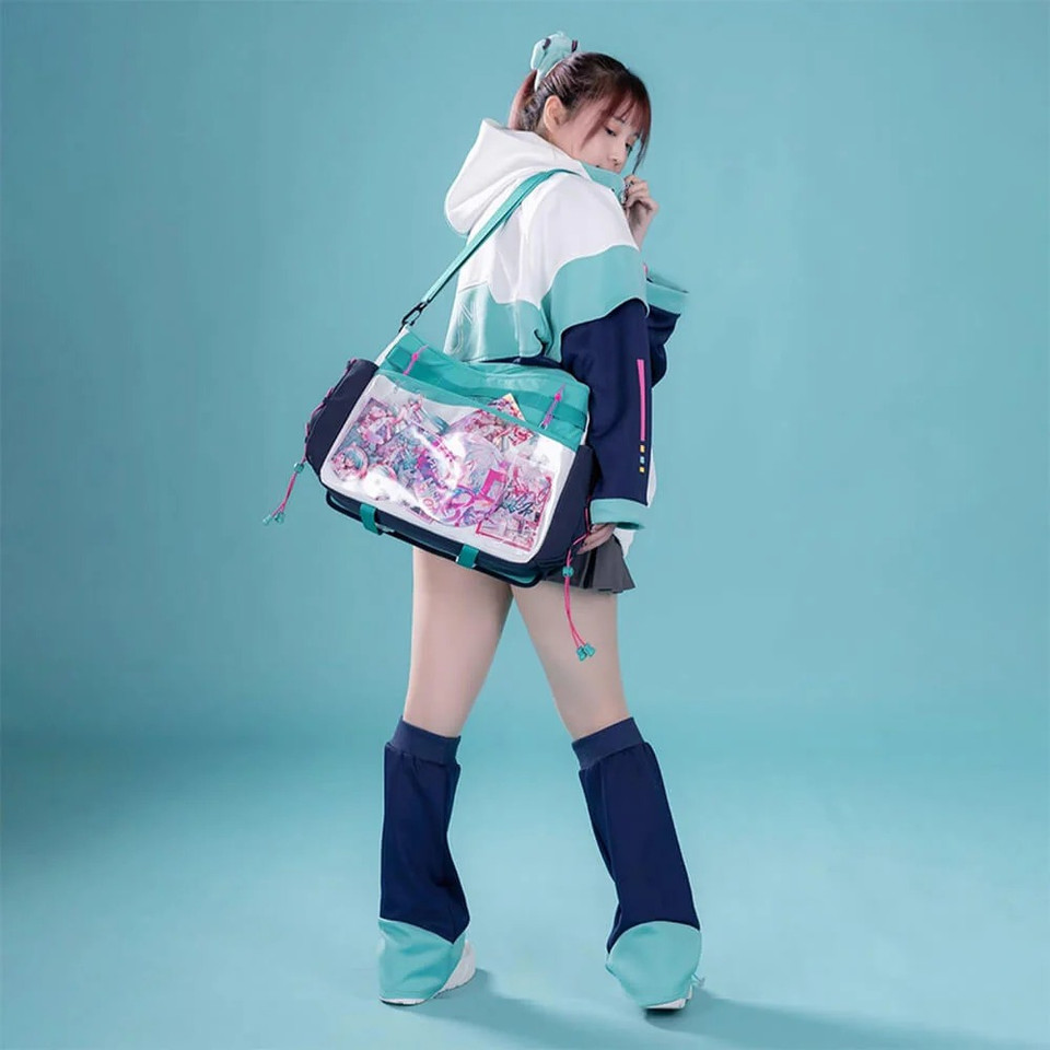 Moeyu x Hatsune Miku Future Rhythm Side Bag | Panda Wagon