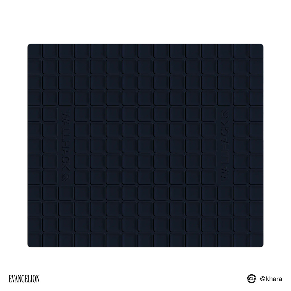 High-Density Rubber Base of WallHack SP005 Evangelion Rei Ayanomi Glass Mousepad | Panda Wagon