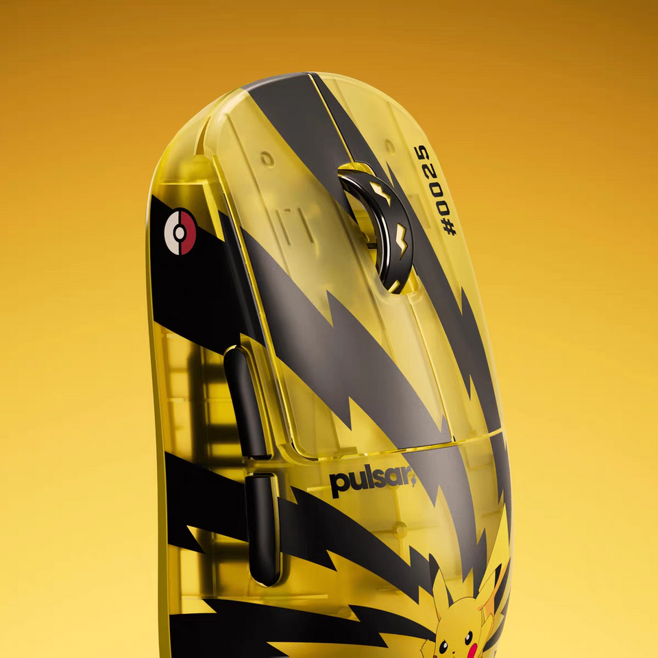 Pulsar x Pokémon Pikachu X2 CL CrazyLight Mouse | Panda Wagon