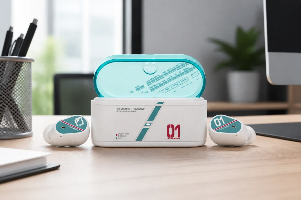 MOONDROP MIRAGE × Hatsune Miku True Wireless Earphones Special Edition Gift Box