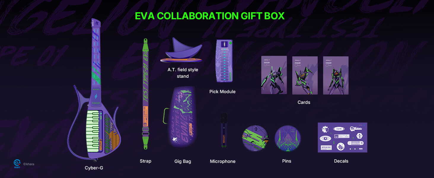 Enya_Evangelion_EVA_01_Cyber-G_Stringless_Guitar_Gift_Box