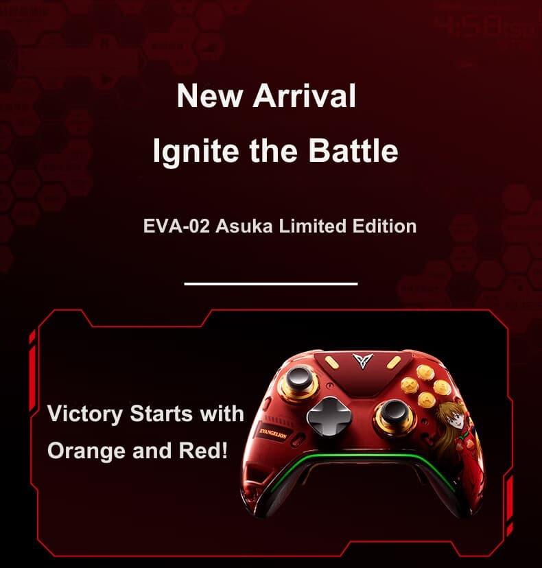 Flydigi Apex 5 Evangelion Xbox Wireless Gaming Controller EVA-02 Asuka