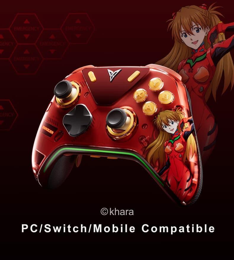 Flydigi Apex 5 Evangelion EVA-02 Asuka Controller | Panda Wagon