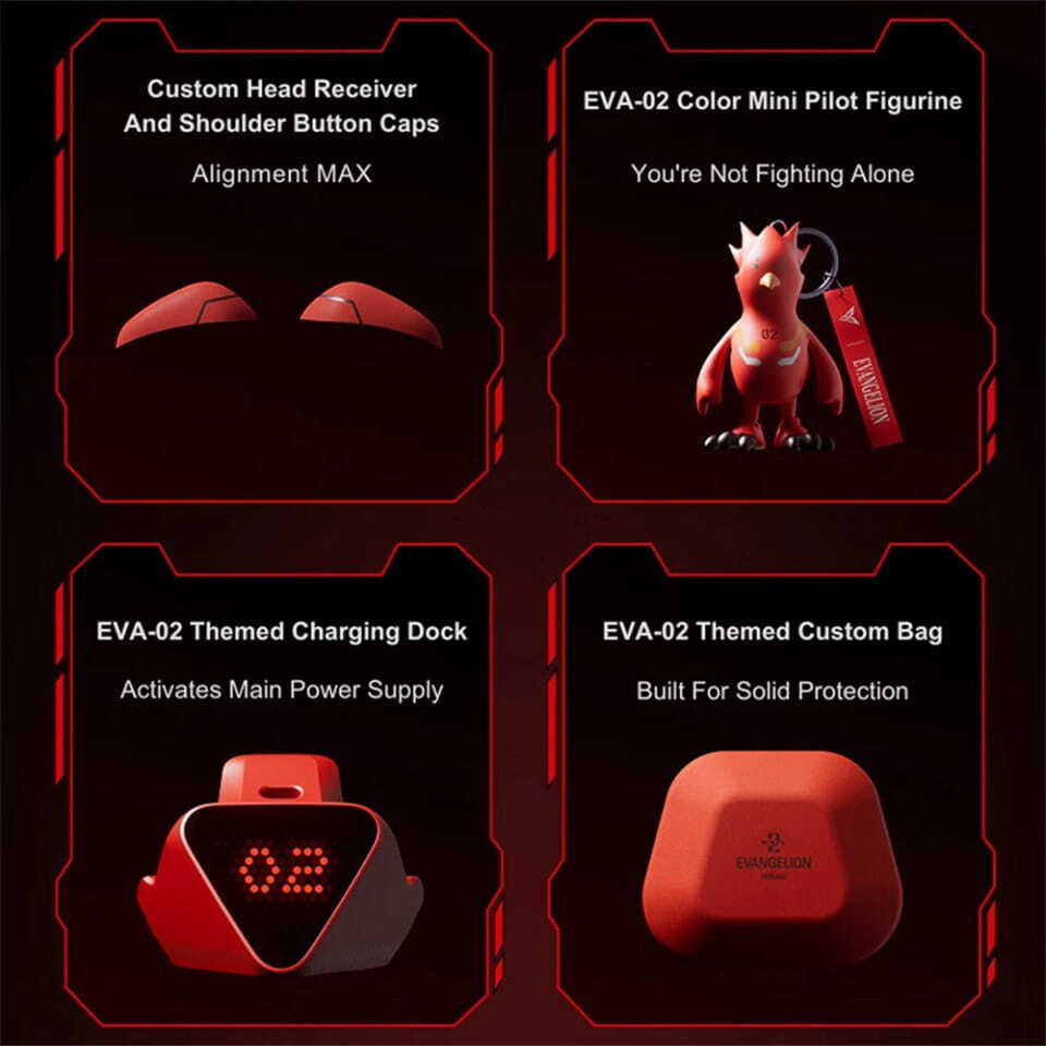 highlights of Flydigi Apex 5 Evangelion Controller