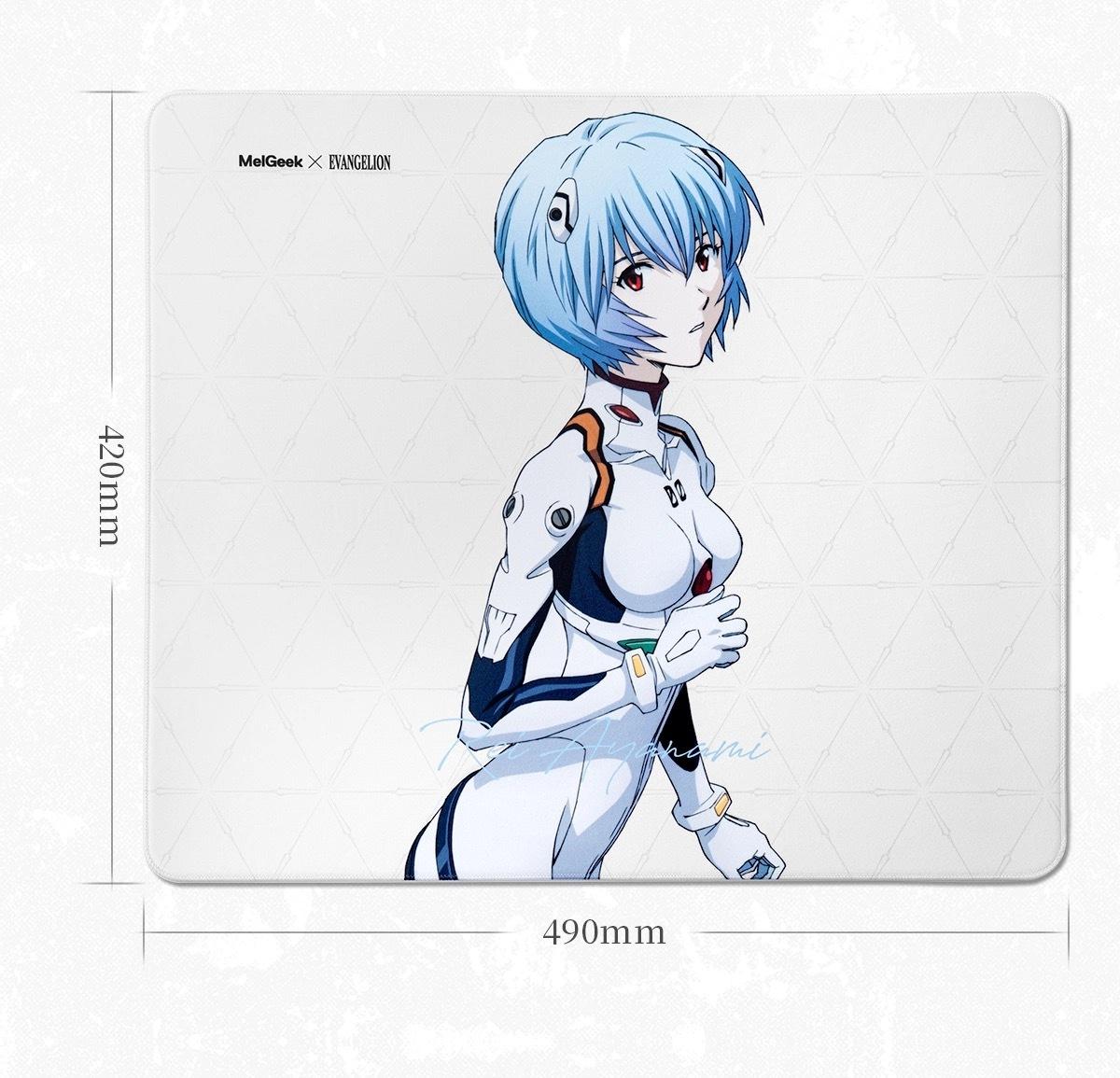 MelGeek Horus EVANGELION 綾波レイ MelGeek x Evangelion EVA-00 Rei Horus Mouse | 8K Polling & 30K DPI