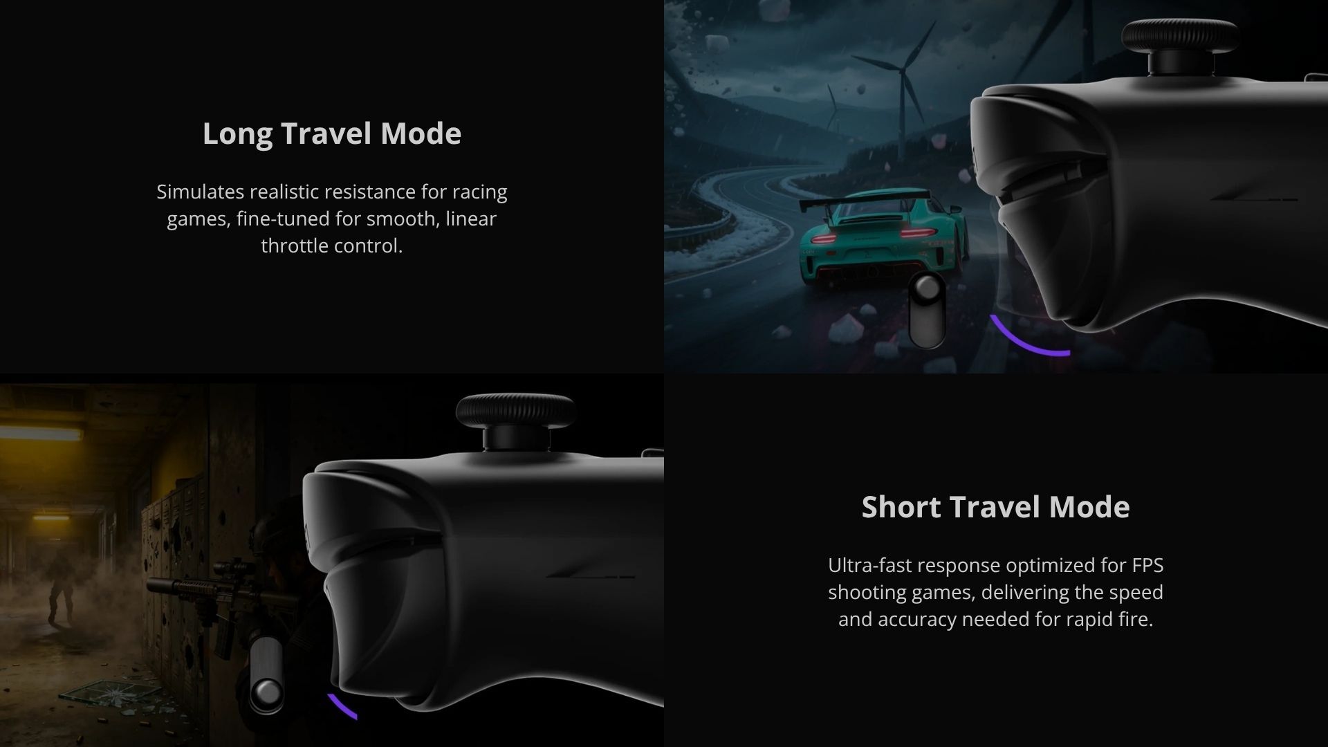 OneXFly APEX Long Travel Mode & Short Travel Mode