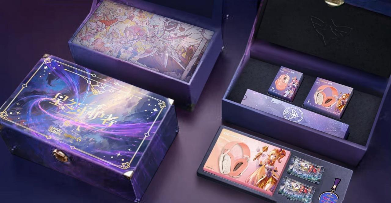 AHOF スティーブン トレカ セット universe league Logitech x League of Legends Universe Star Guardian Ahri Limited