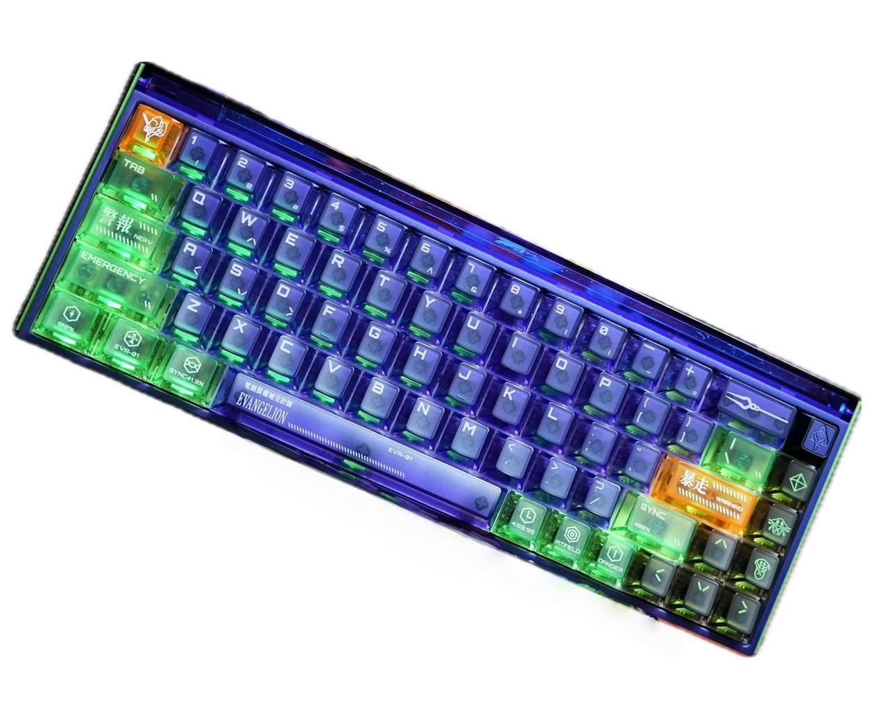 MelGeek Evangelion MADE68 Ultra EVA-01 Mechanic Gaming Keyboard