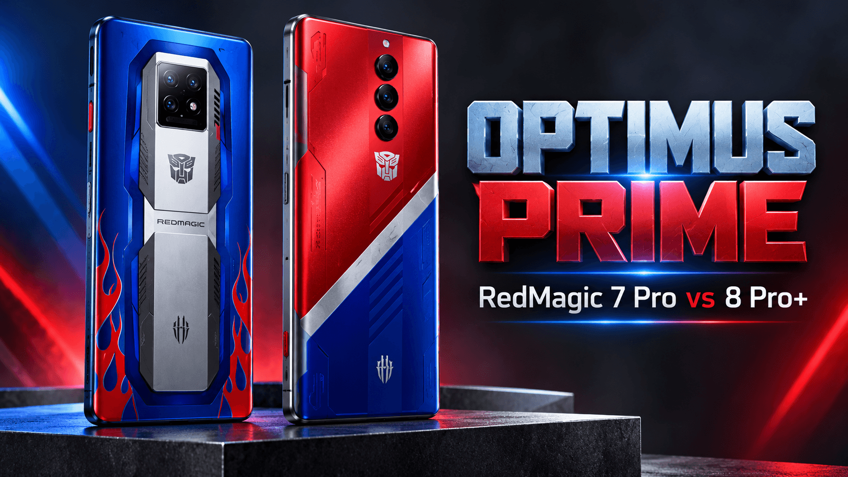 Nubia RedMagic Optimus Prime 7 Pro vs 8 Pro+ Collector’s Guide