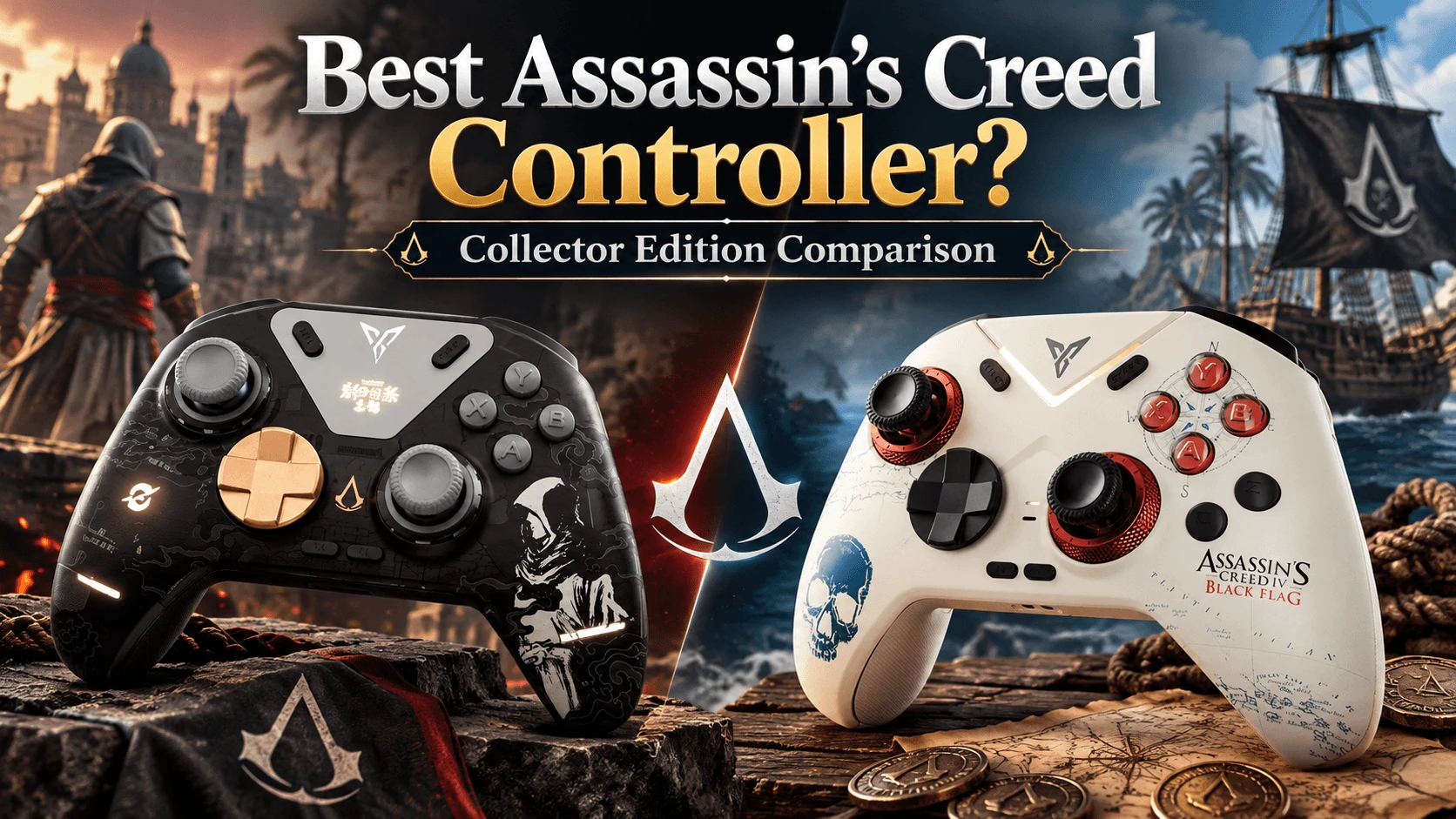 Which Assassin’s Creed Gaming Controller Is Best for Collectors and Gaming Setups?
