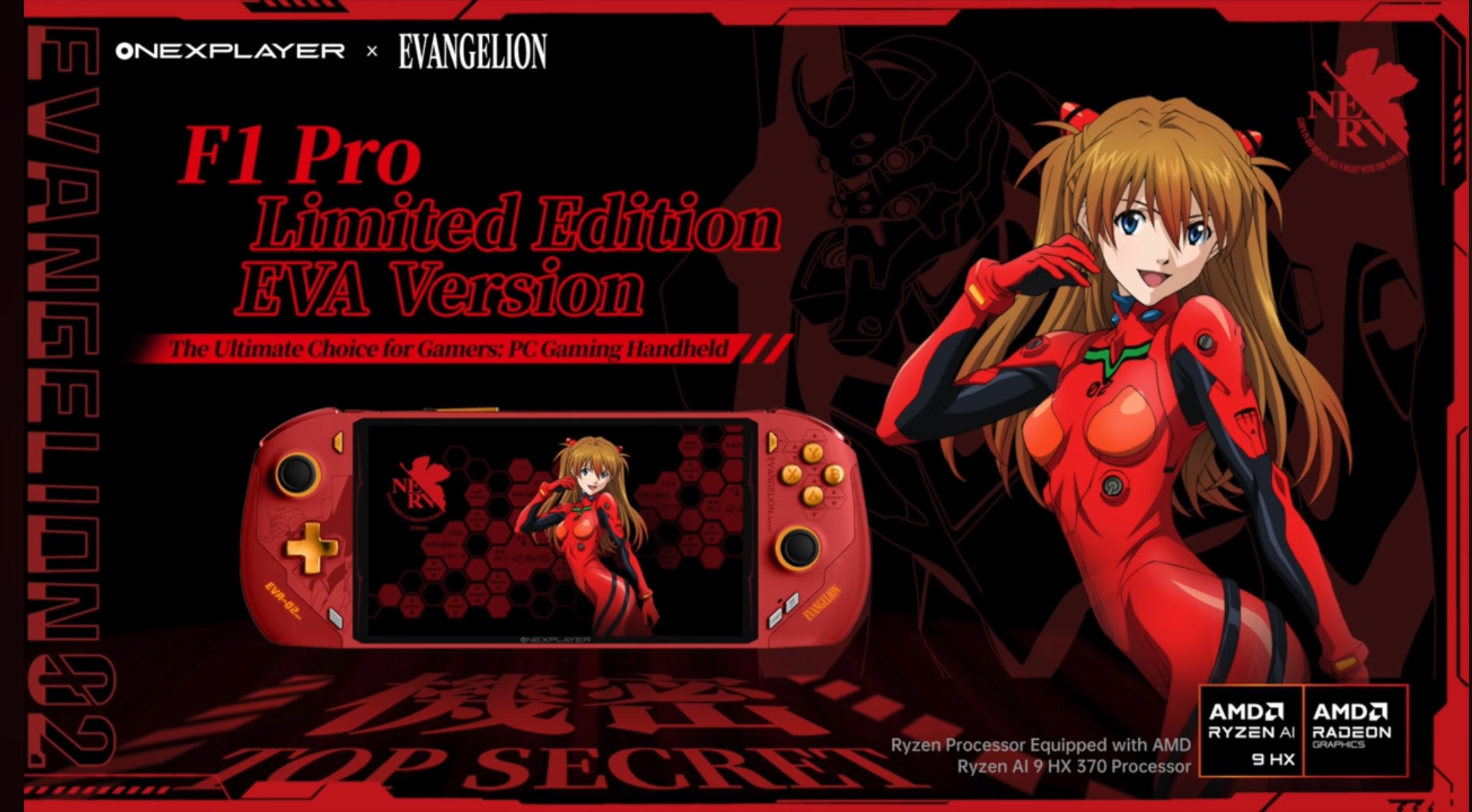 OneXPlayer F1 Pro x Evangelion Unit-02: A Collector's Dream Console