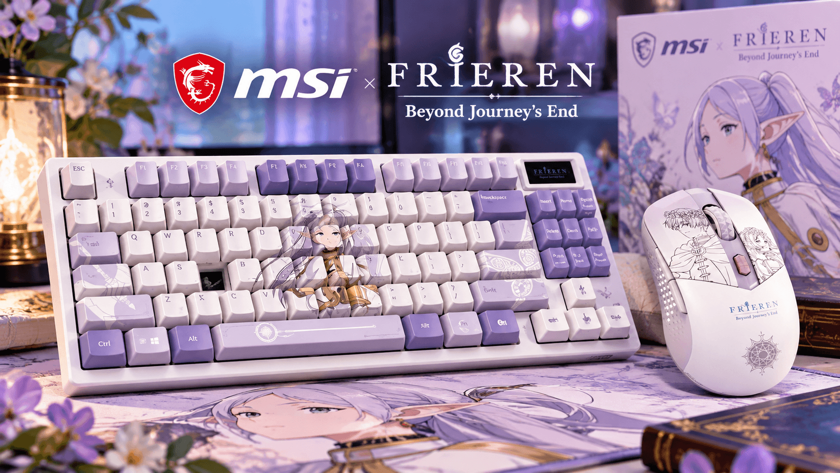 Frieren Keyboard A Collector’s Guide to the MSI × Frieren Gaming Keyboard & Mouse