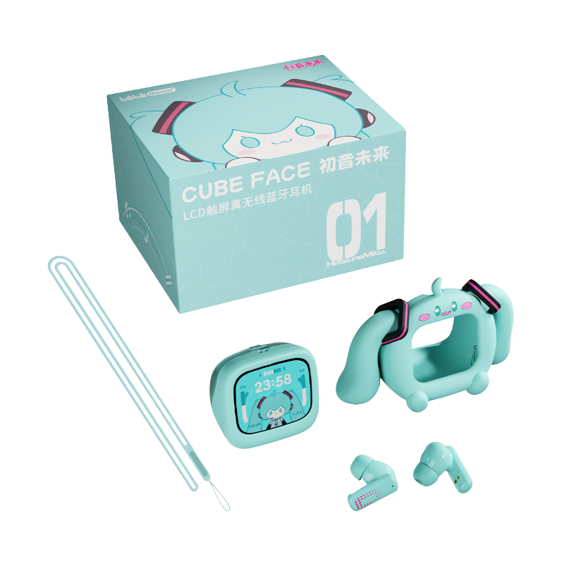 BilibiliGoods x Hatsune Miku Cube Face LCD Screen Special